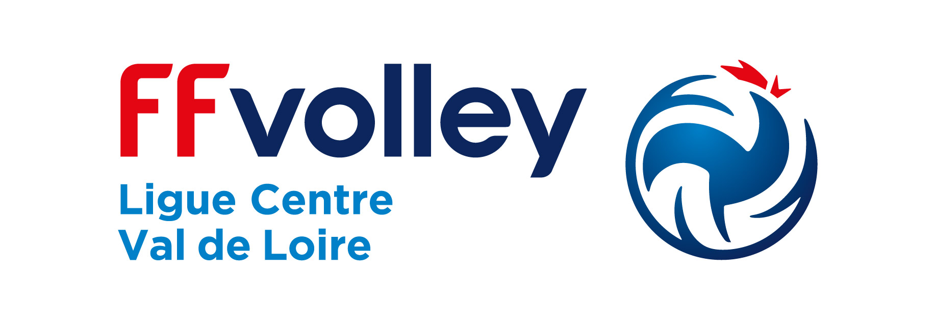 Logo Ligue du Centre Val de Loire de Volley Ball 17 18